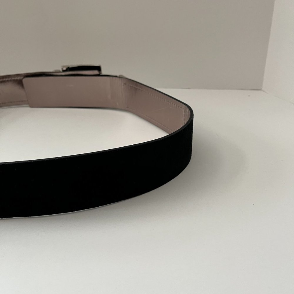 ❤️❤️ NEW ❤️❤️ Michael Michael Kors❤️ LIMITED EDITION Black Leather Suede Belt … - Picture 10 of 17